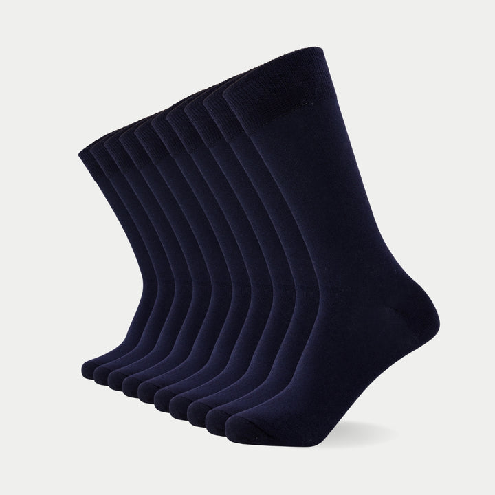 Multipack navy mens socks#colour_navy