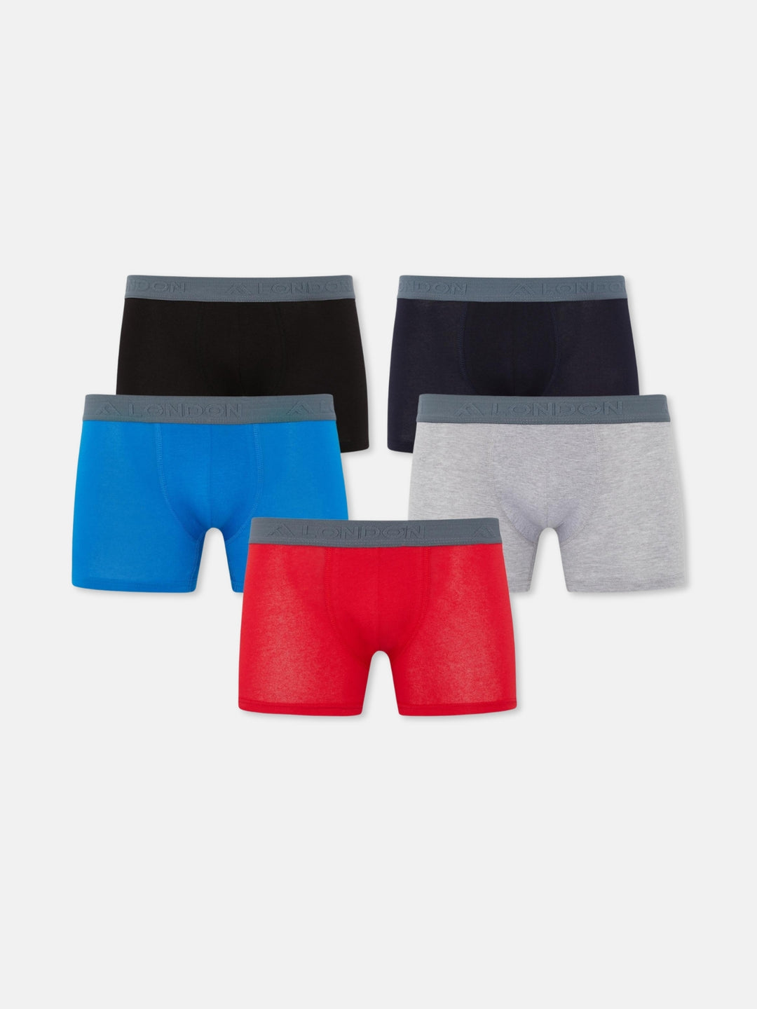 5-Pack Men’s Tagless Boxers
