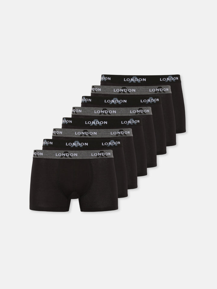 8-Pack Men’s Stretch Fit Boxers