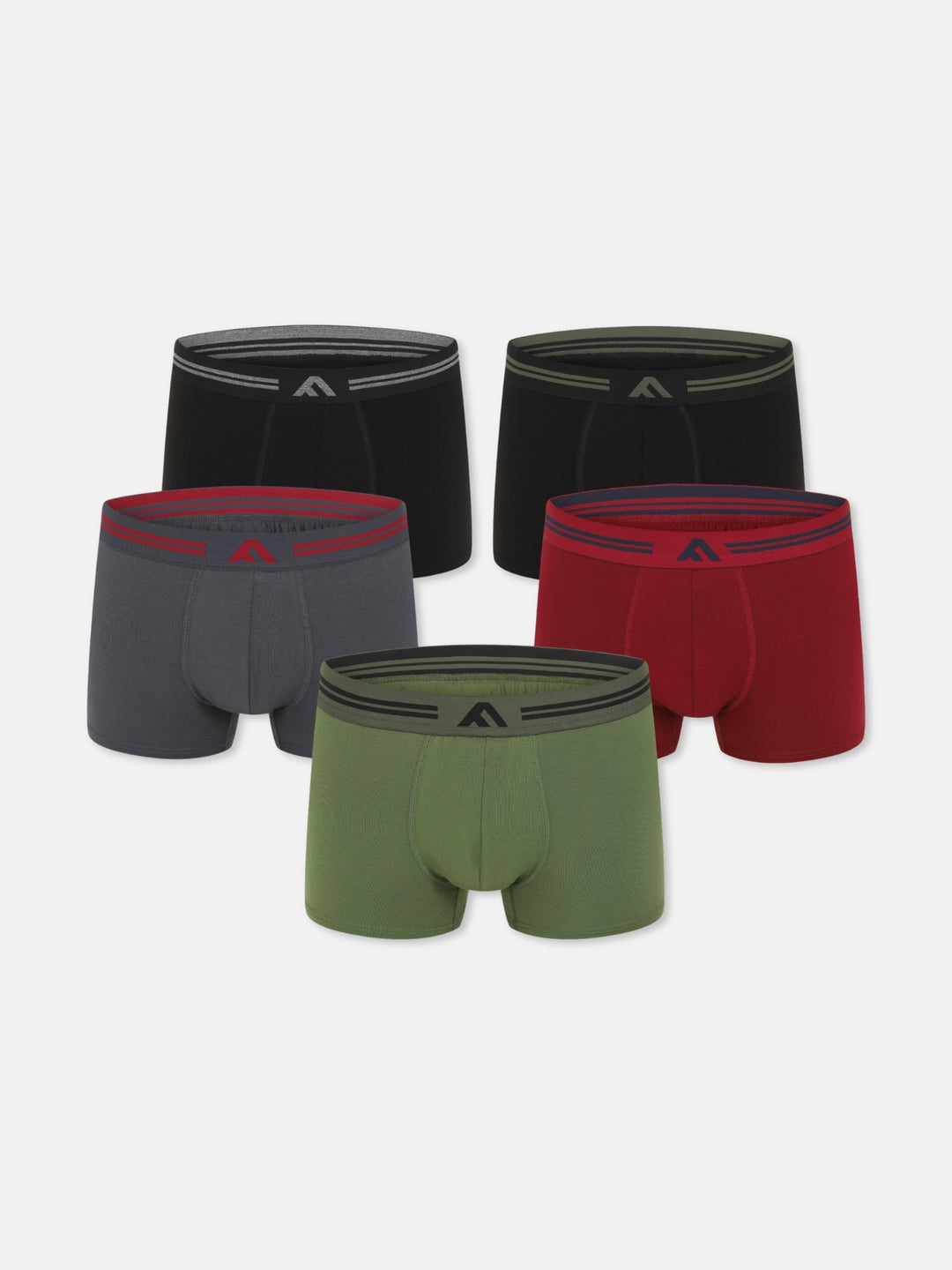 5-Pack Men’s Super Soft Bamboo Boxers