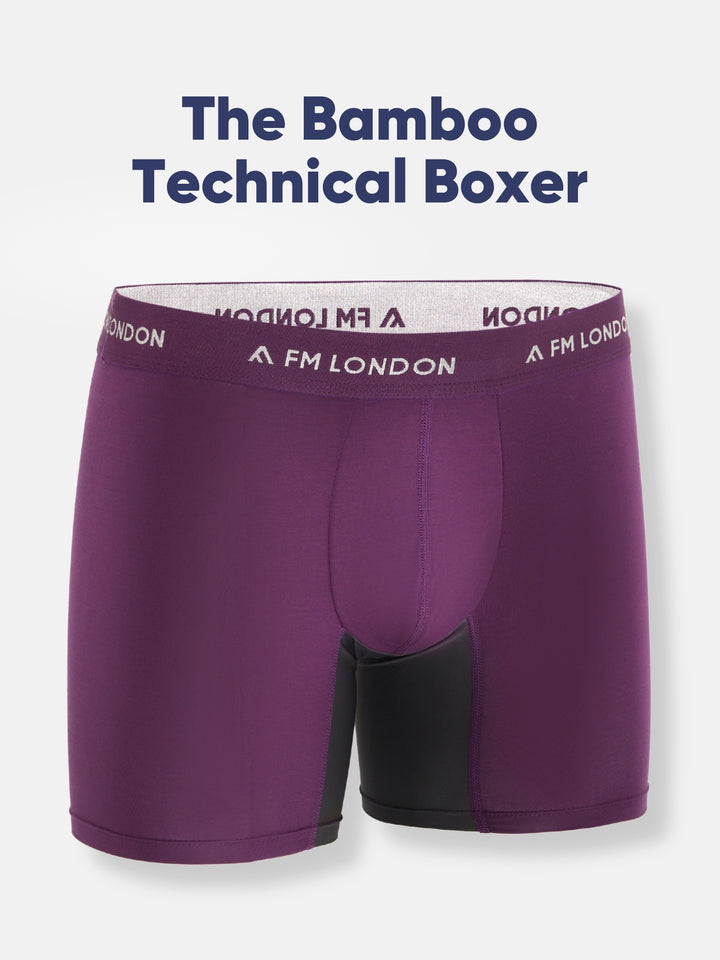 3-Pack Bamboo Technical Boxers