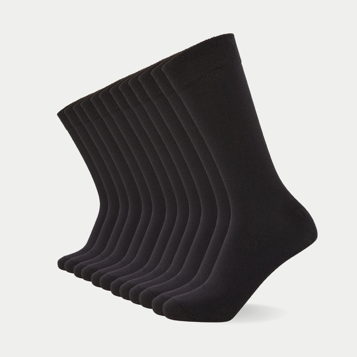 Multipack mens charcoal grey socks #colour_charcoal