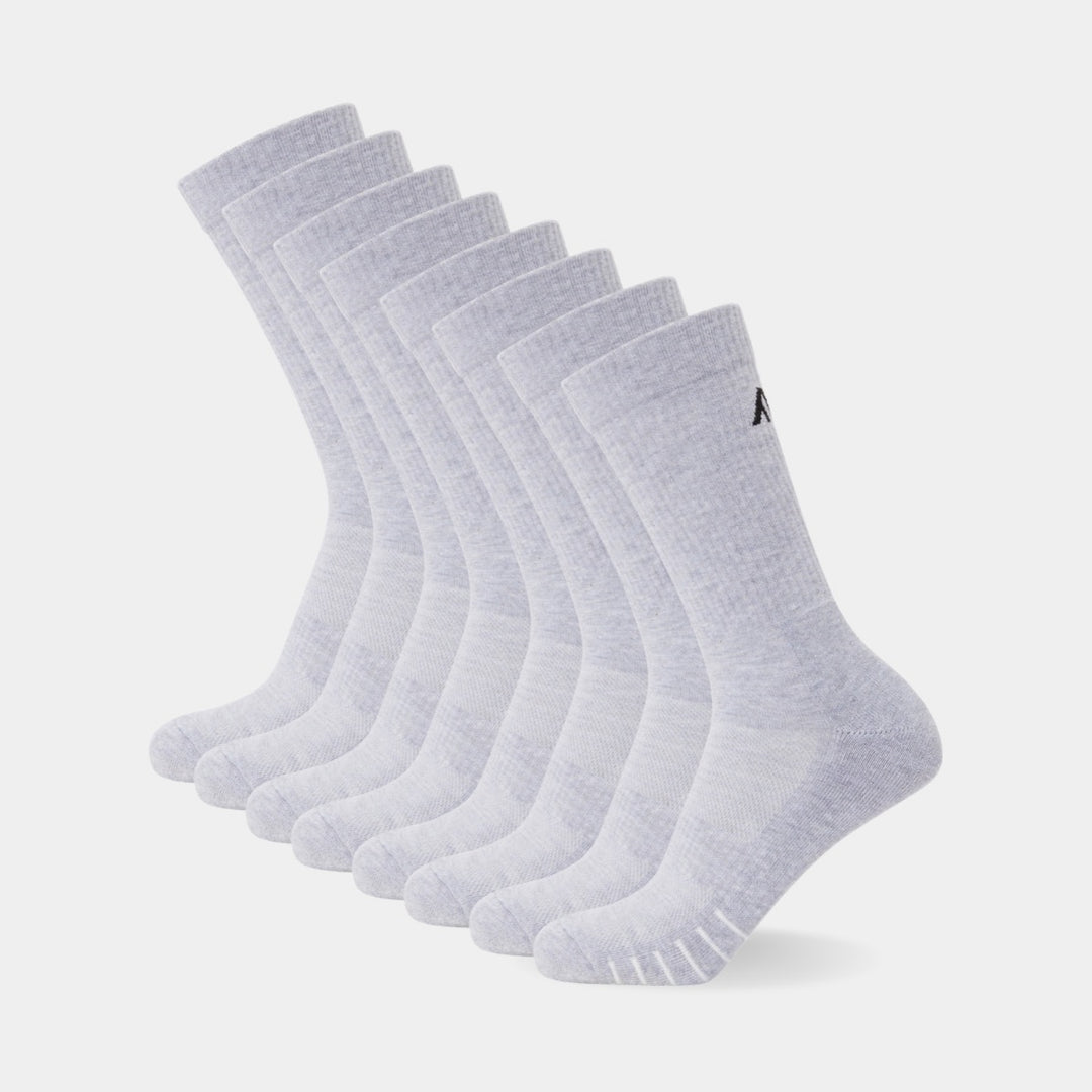 8-Pack Cushioned Sports Socks